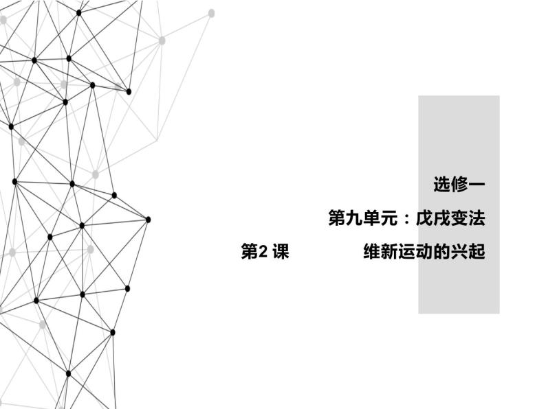 9.2 维新运动的兴起 课件 新课标高中历史选修一01