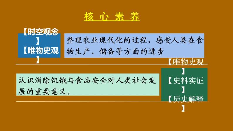 高中历史统编版（2019）选择性必修二经济与社会生活第3课 现代食物的生产、储备与食品安全（共21张ppt）03