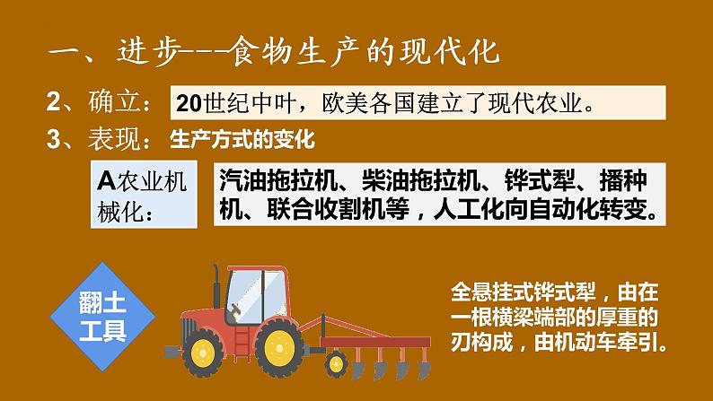 高中历史统编版(2019)选择性必修二经济与社会生活第3课 现代食物的生产、储备与食品安全(共21张ppt)第7页