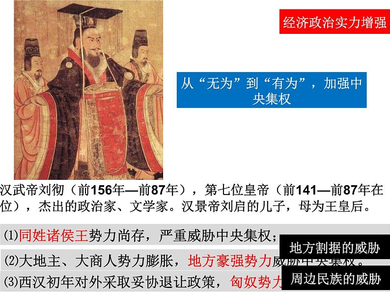2022-2023学年高中历史统编版(2019)必修中外历史纲要上册第4课 西汉与东汉——统一多民族封建国家的巩固 课件第7页