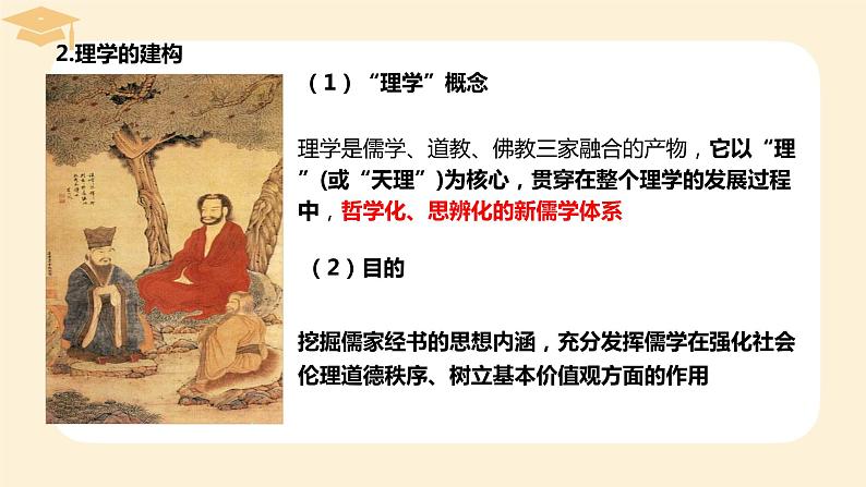 2022-2023学年高中历史统编版(2019)必修中外历史纲要上册第12课 辽宋夏金元的文化 课件(共24张PPT)第3页