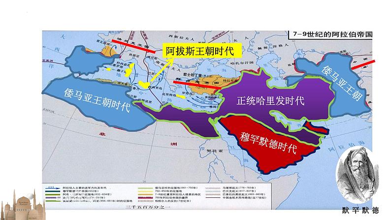 2021-2022学年高中历史统编版2019必修中外历史纲要下册第4课 中古时期的亚洲 课件第5页