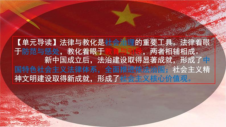 2022-2023学年高中历史统编版(2019)选择性必修一第10课 当代中国的法治与精神文明建设 课件第3页
