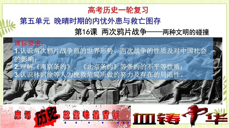 专题10晚清时期中国人的抗争与救亡图存-高考历史一轮复习课件01