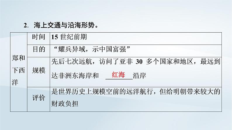 2023版新教材高考历史一轮总复习第三单元第8讲从明朝建立到清军入关和清朝前中期的鼎盛与危机课件06
