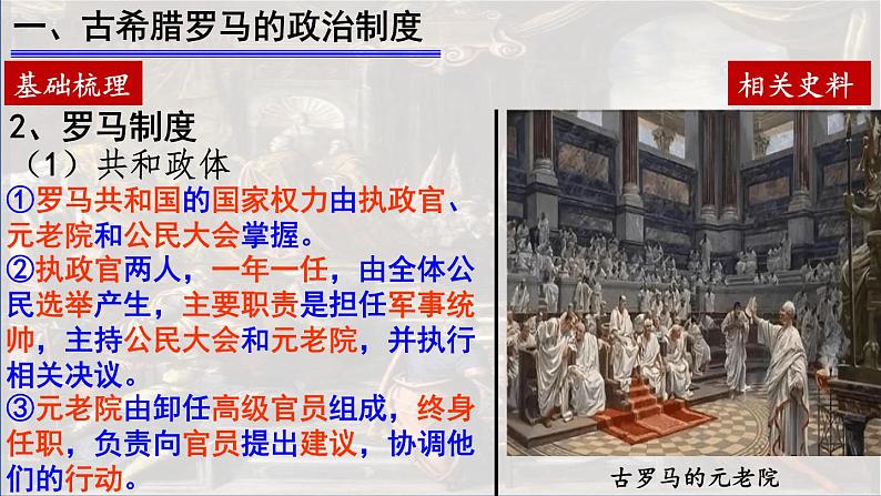 2022-2023学年高中历史统编版(2019)选择性必修一第2课 西方国家古代和近代政治制度的演变 课件第6页