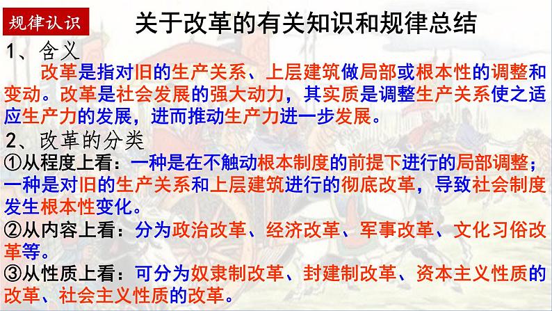 2022-2023学年高中历史统编版(2019)选择性必修一第4课 中国历代变法和改革 课件第3页