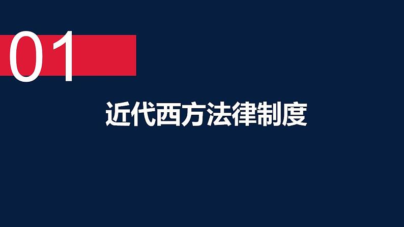 2022-2023学年高中历史统编版(2019)选择性必修1第9课 近代西方的法律与教化 课件02