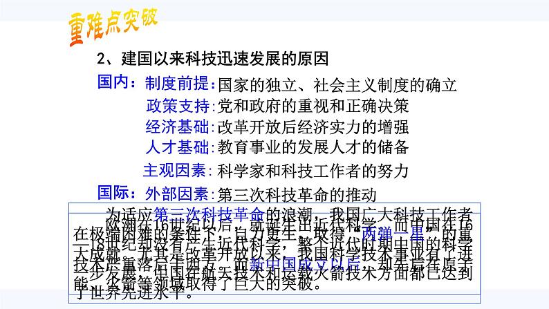 第19课 建国以来的重大科技成就 课件 高中历史人教版必修3第7页