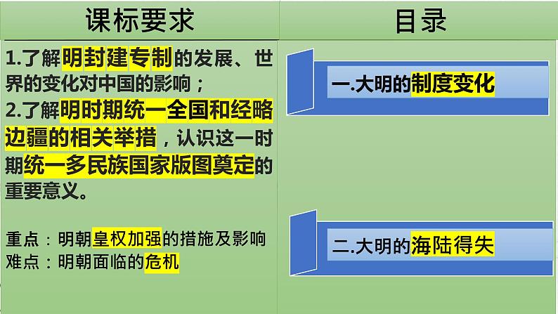 统编版必修中外历史纲要上 第13课 从明朝建立到清军入关课件第2页