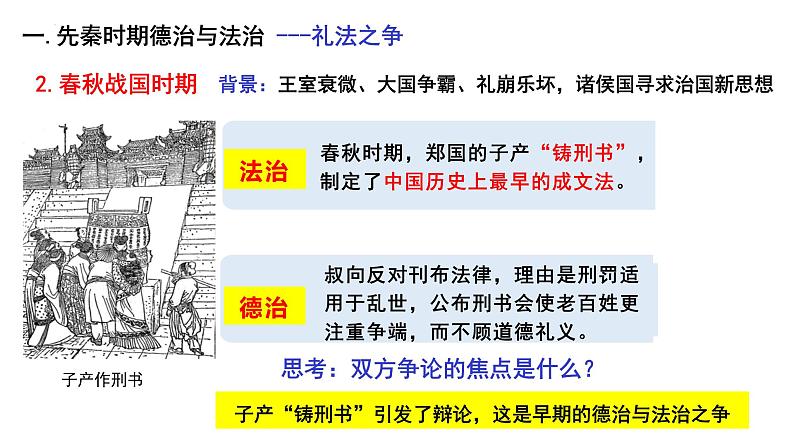 2022-2023学年高中历史统编版(2019)选择性必修一第8课 中国古代的法治与教化 课件第8页