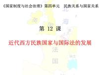 高中歷史人教統(tǒng)編版選擇性必修1 國(guó)家制度與社會(huì)治理第12課 近代西方民族國(guó)家與國(guó)際法的發(fā)展示范課ppt課件