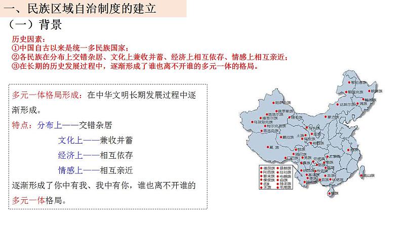 2022-2023学年高中历史统编版(2019)选择性必修一第13课 当代中国的民族政策 课件第4页