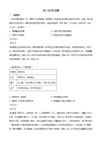 山西省忻州市2022-2023学年高三上学期第二次联考历史试题Word版含解析