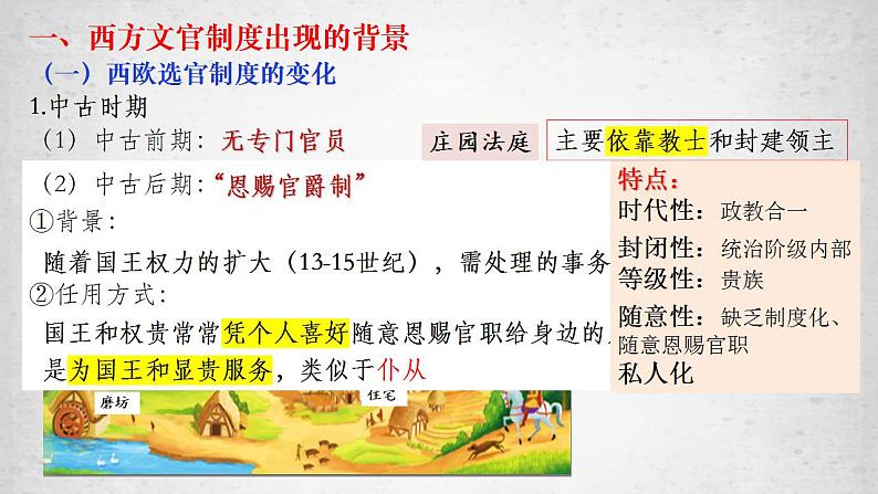 2022-2023学年高中历史统编版(2019)选择性必修一第6课 西方的文官制度 课件第4页