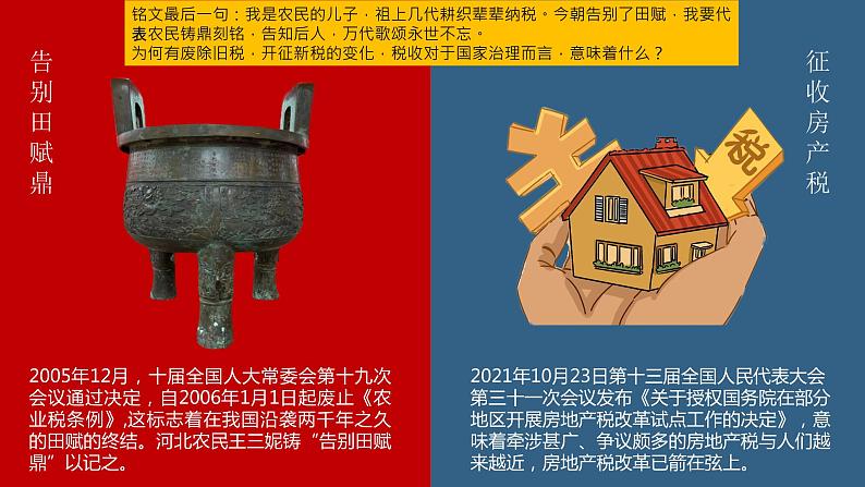 2022-2023学年统编版(2019)高中历史选择性必修一第16课 中国赋税制度的演变 课件01