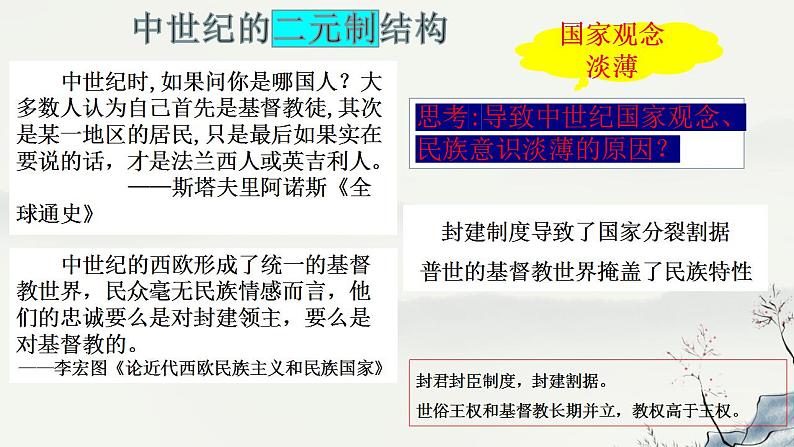 2022-2023学年高中历史统编版(2019)选择性必修一第12课 近代西方民族国家与国际法的发展 课件第5页