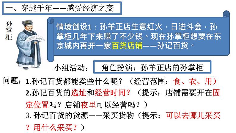 2022-2023学年统编版(2019)高中历史必修中外历史纲要上册第11课 辽宋夏金元的经济与社会 课件第7页