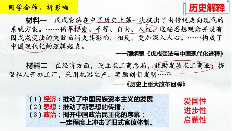 第18课挽救民族危亡的斗争课件高中历史统编版必修中外历史纲要上册 (4)07