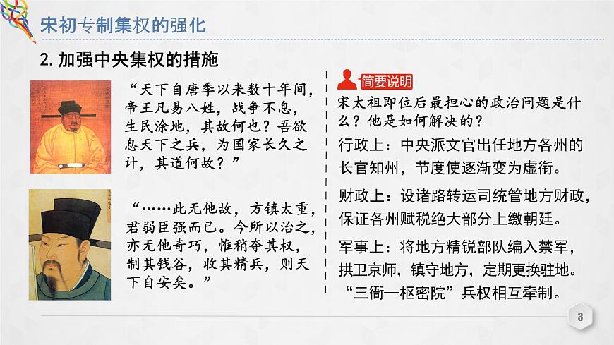第9課 兩宋的政治和軍事 課件第3頁