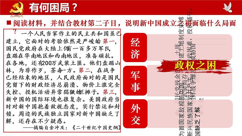 第26课 中华人民共和国成立和向社会主义过渡 课件第8页
