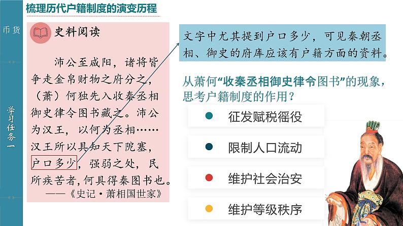 2022-2023学年高中历史统编版(2019)选择性必修一第17课 中国古代的户籍制度与社会治理 课件07
