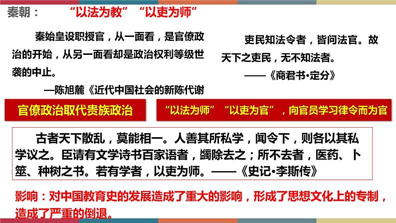第5课 中国古代官员的选拔与管理-【高考过一遍】2023年高考历史精细化复习课件(选必1国家制度与社会治理)第6页