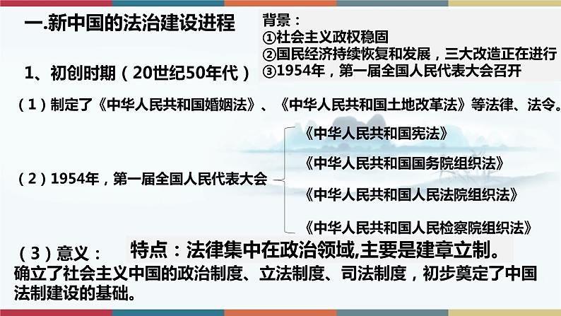 第10课 当代中国的法治与精神文明建设-【高考过一遍】2023年高考历史精细化复习课件(选必1国家制度与社会治理)05