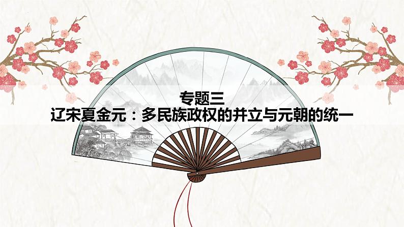 【高考专题复习】高考历史专题复习-专题03《辽宋夏金元:多民族政权的并立与元朝的统一》备考课件(全国通用)第1页