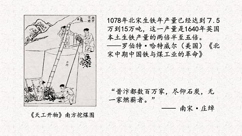 部编版高中历史必修《中外历史纲要》上册第11课辽宋夏金元的经济与社会课件第6页