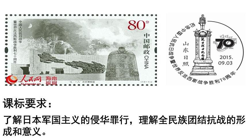 部編版高中歷史必修《中外歷史綱要》上冊第23課從局部抗戰(zhàn)到全面抗戰(zhàn)課件第2頁