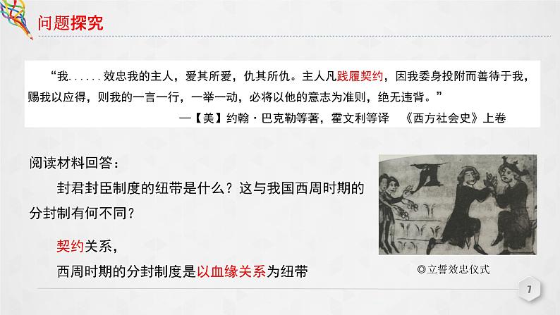 第3课 中古时期的欧洲 课件第7页