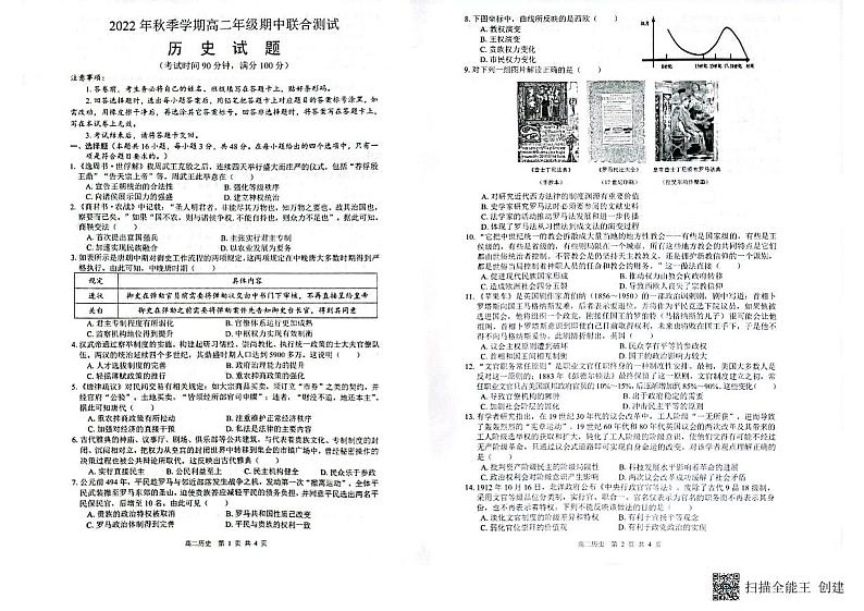 扫描试题第1页