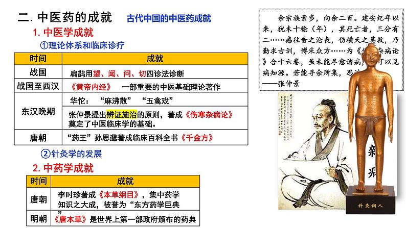 第14课 历史上的疫病与医学成就 课件第8页