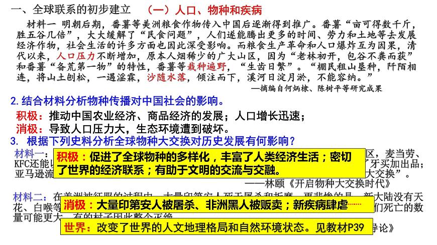 第7課全球聯(lián)系的初步建立與世界格局的演變課件--2021-2022學(xué)年高中歷史統(tǒng)編版2019必修中外歷史綱要下冊(cè)第4頁