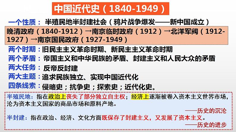 专题2(一) 近代中国反侵略、求民主的潮流 课件--2023届高三历史一轮复习02