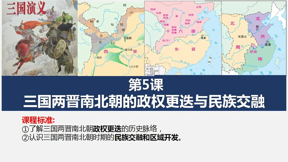 第5课 三国两晋南北朝的政权更迭与民族交融课件---2022-2023学年高中历史统编版(2019)必修中外历史纲要上第2页