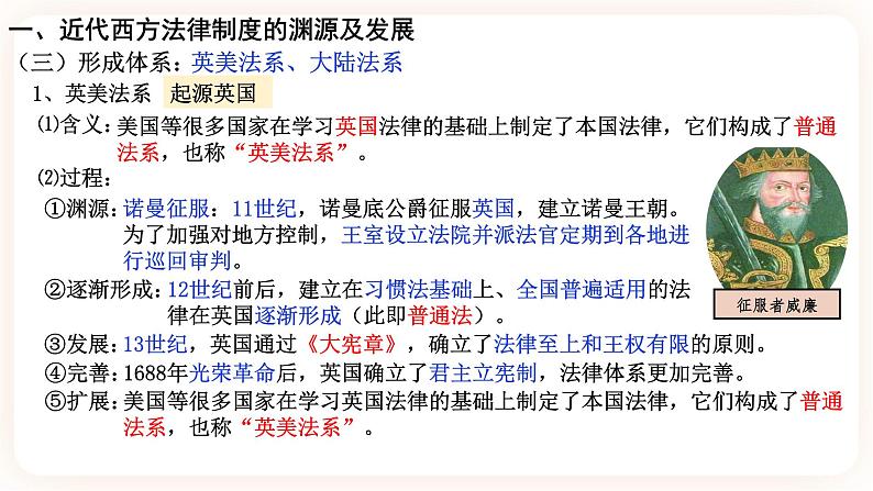 高中历史统编版选择性必修一第9课 近代西方的法律与教化 课件07