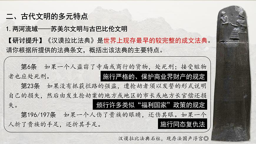 第1課 文明的產(chǎn)生與早期發(fā)展 課件第8頁