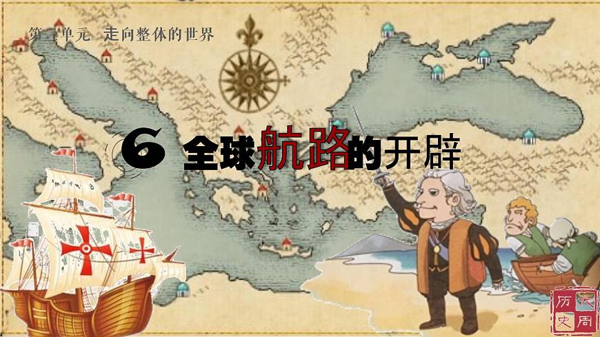 第6課 全球新航的開辟 課件第1頁(yè)