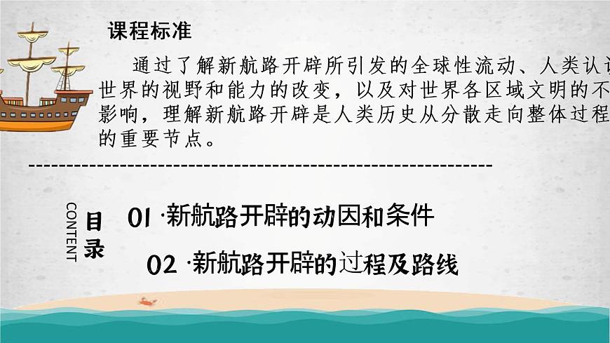 第6課 全球新航的開辟 課件第2頁(yè)