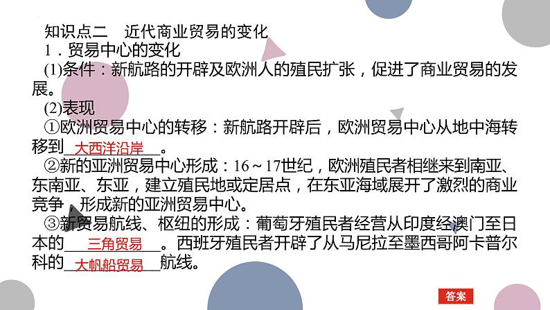 第8课 世界市场与商业贸易 课件--2022-2023学年高中历史统编版(2019)选择性必修二经济与社会生活08