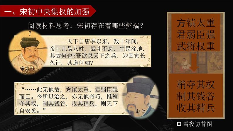 第9课《两宋的政治和军事》 课件--2022-2023学年高中历史统编版(2019)必修中外历史纲要上册第3页