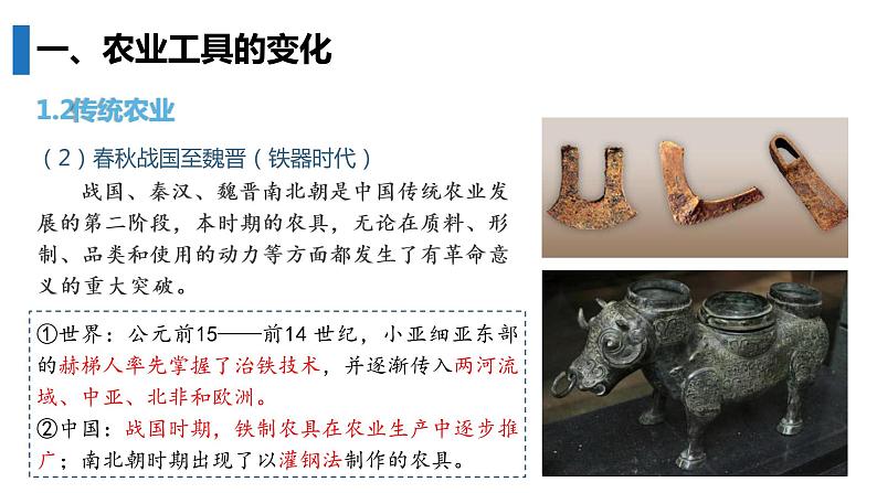 第4课《古代的生产工具与劳作》课件--2022-2023学年高中历史统编版(2019)选择性必修二第7页