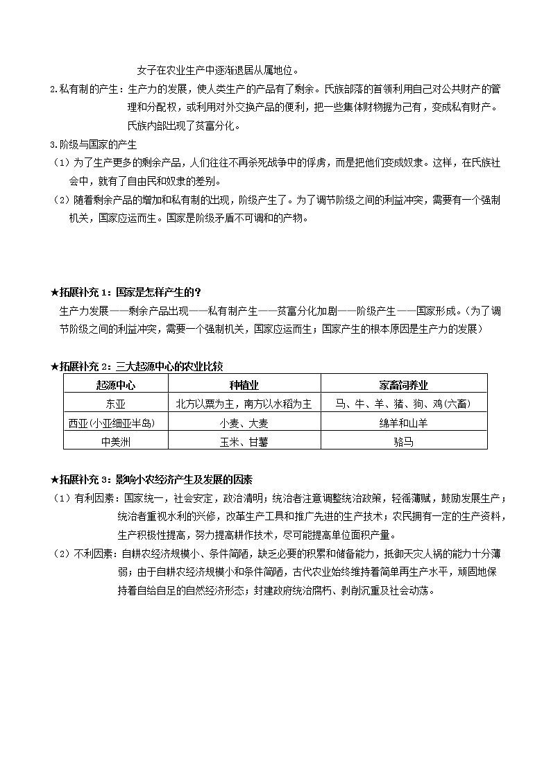 选择性必修2经济与社会生活 重点知识梳理--2023届高三(新高考)统编版历史一轮复习第3页