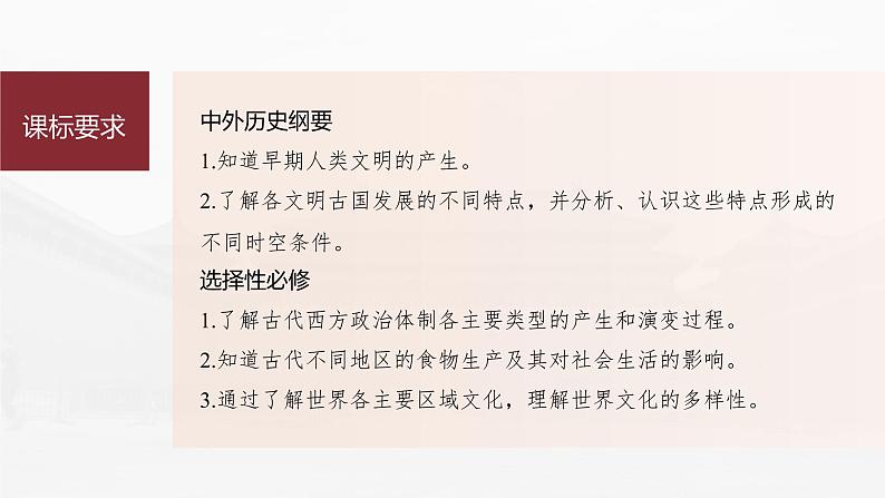 高中历史2023年高考历史一轮复习(部编版新高考) 第12讲 课题34 古代文明的产生与早期发展课件PPT第7页