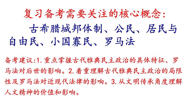 专题四 世界古代史 课件--2023届最新高三统编版历史二轮复习第5页