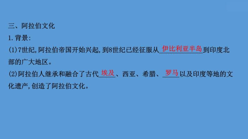 高中历史第三十三单元 丰富多样的世界文化 课件08