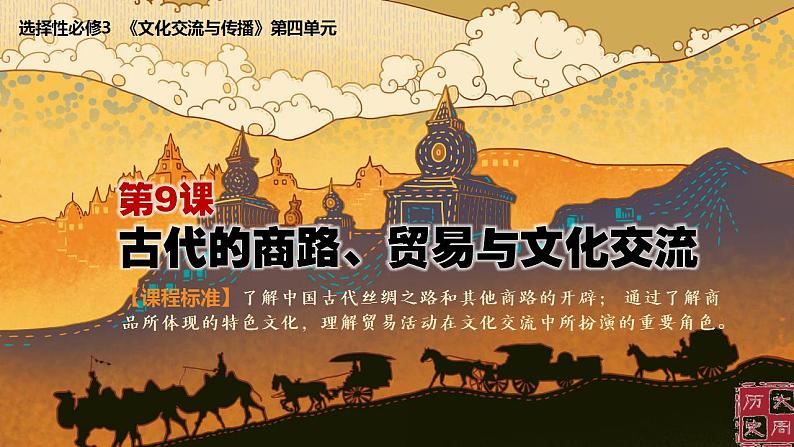 第9课 古代的商路、贸易与文化交流(课件PPT)第1页