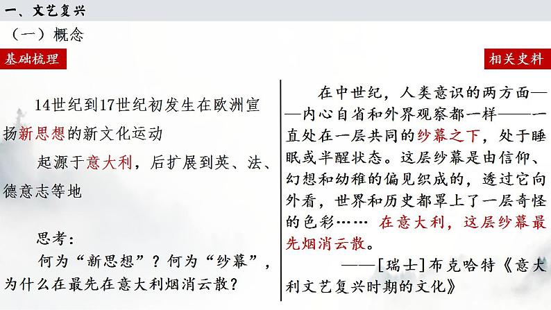 2021-2022学年统编版(2019)高中历史必修中外历史纲要下册第8课欧洲的思想解放运动课件04
